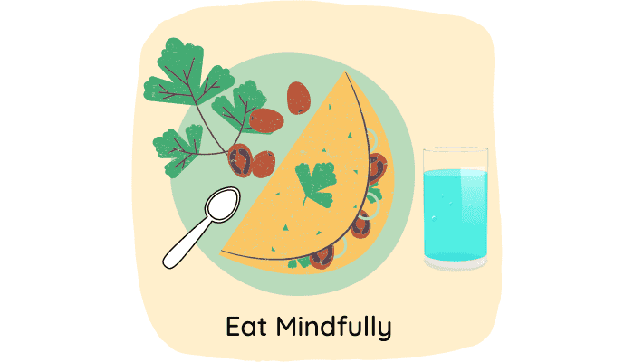 Habits to lose weight - Eat Mindfully