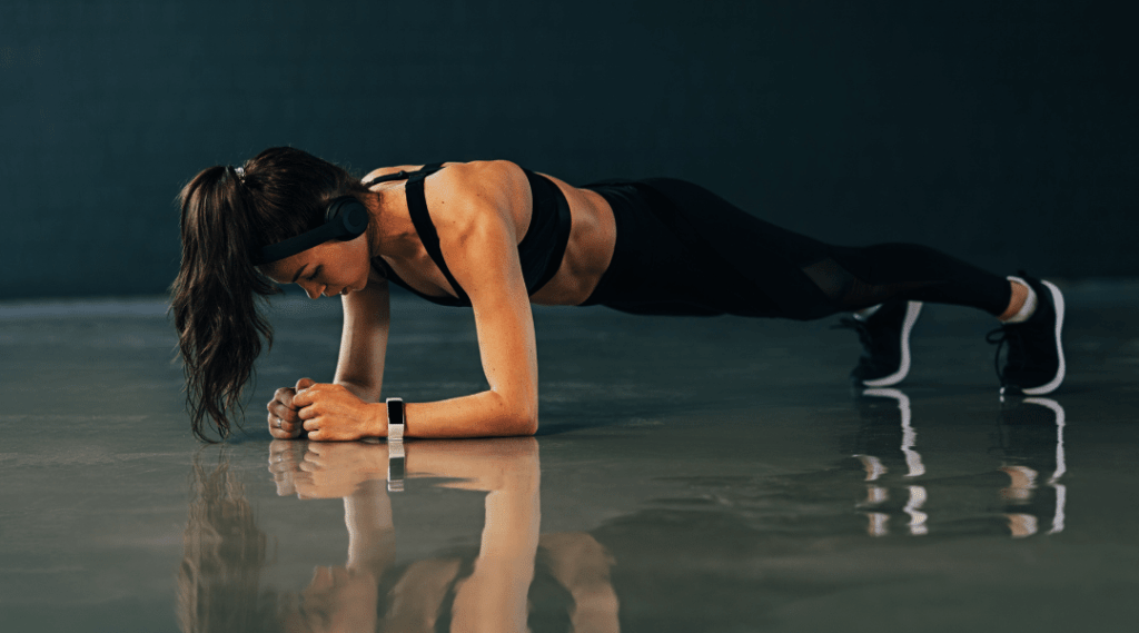 Easy ab workouts for beginners - Plank